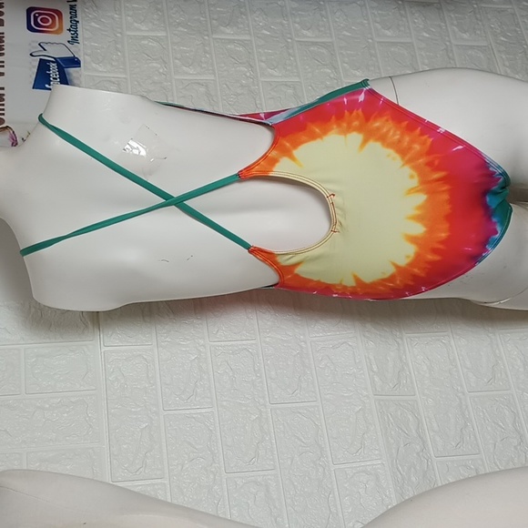 FOREVER 21 TIE DYE BATHING SUIT - Picture 8 of 10